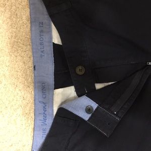 Talbots weekend chino navy Size 12